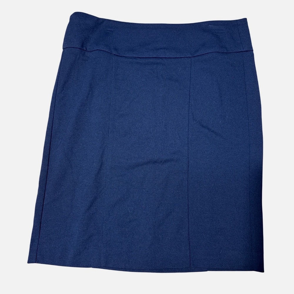 Cabi Navy Blue Pencil Skirt Womens 12